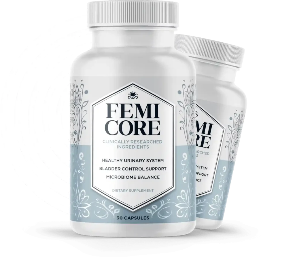 FemiCore Product Bottles