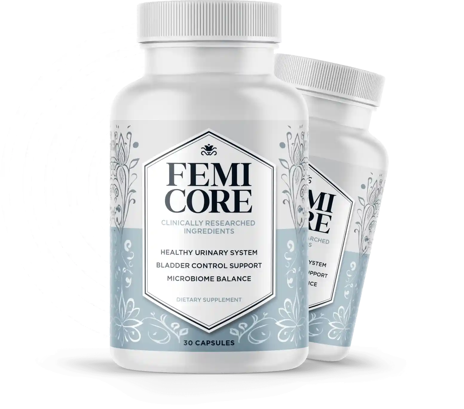 FemiCore Product Bottles
