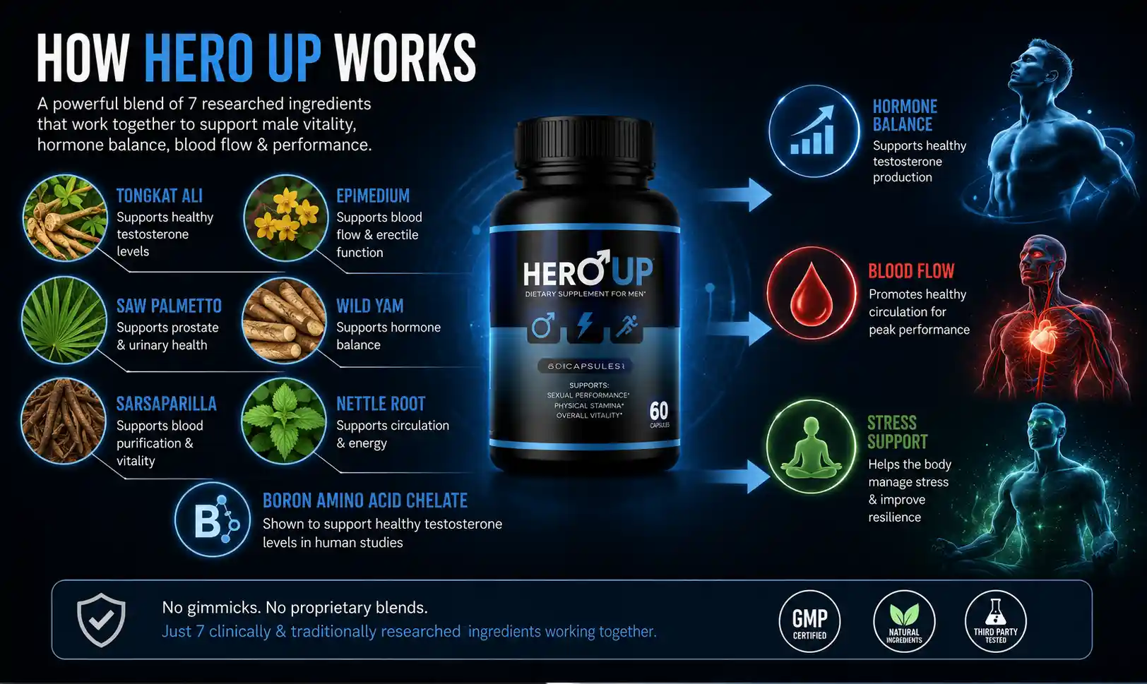 Hero Up Reviews & Complaints Analysis. Is It a Scam Or Legit 14 How Does Hero Up Work For MEn Health
