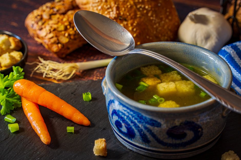 can split pea soup cause stomach pain and gas