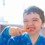 can teething cause a rash