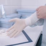 how to don gloves sterile and non sterile