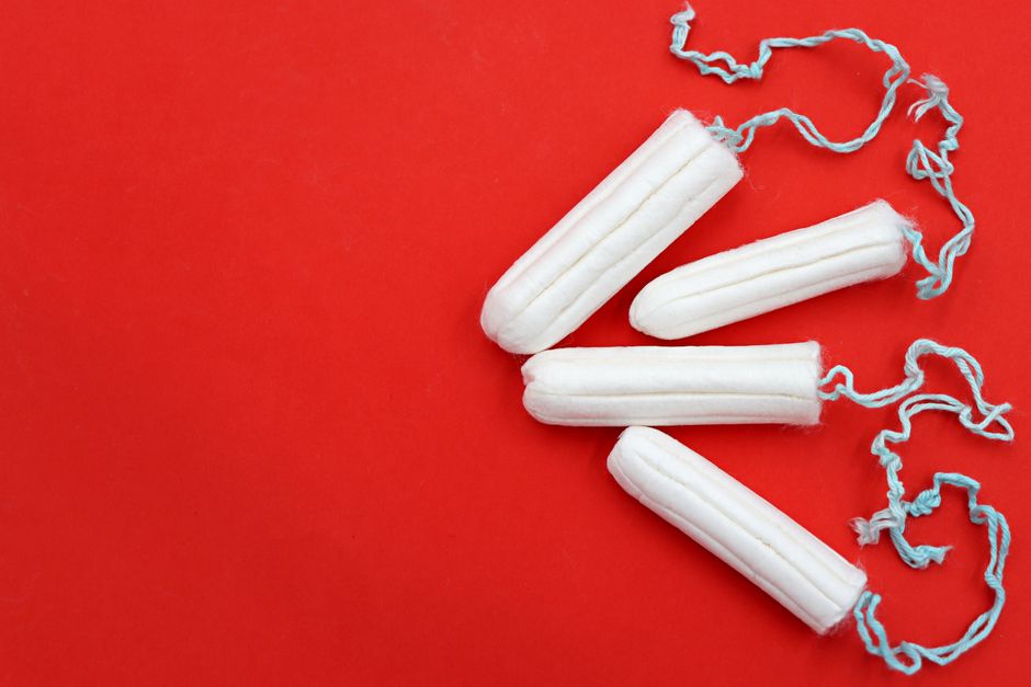 how to get a stuck tampon out without the string