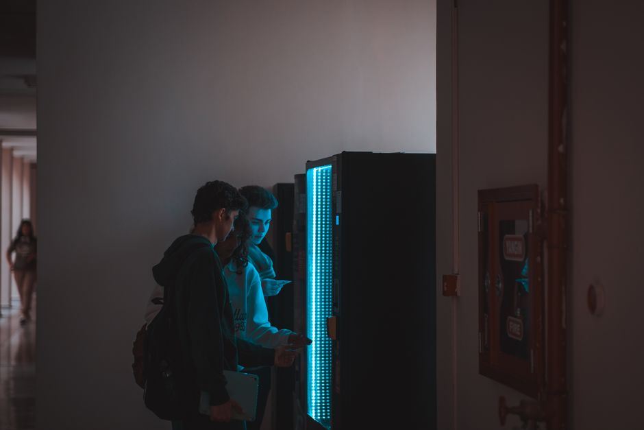 how to put a vending machine in a school approval rules