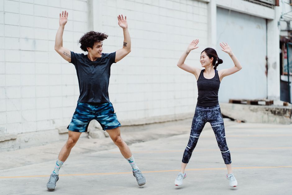 what does jumping jacks work
