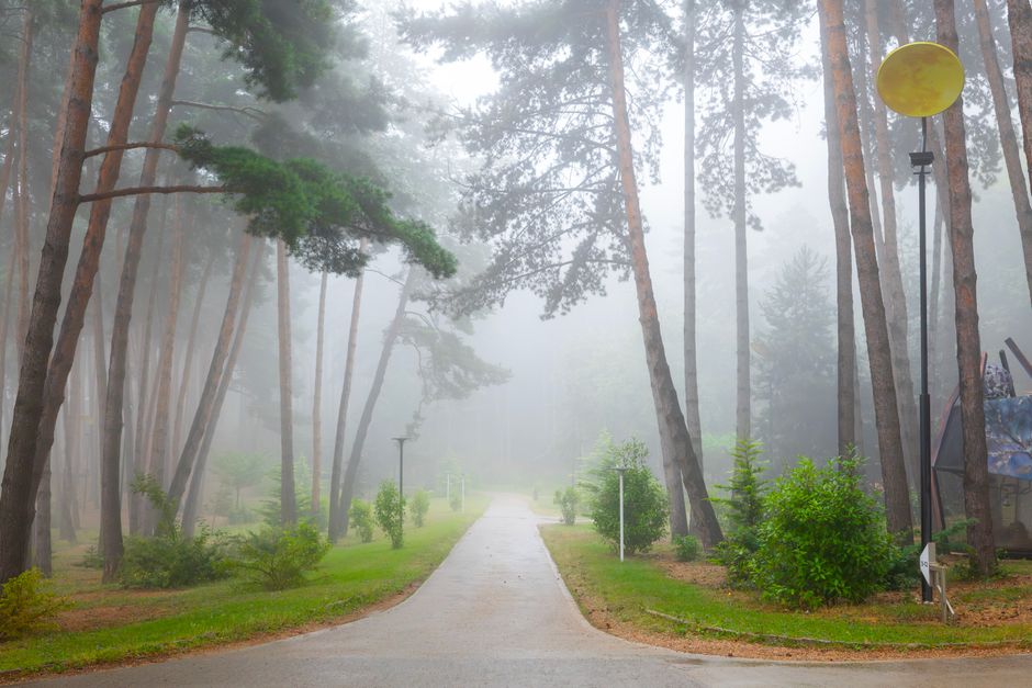 what makes it hazy outside and is it safe to breathe