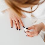 why your nail is black