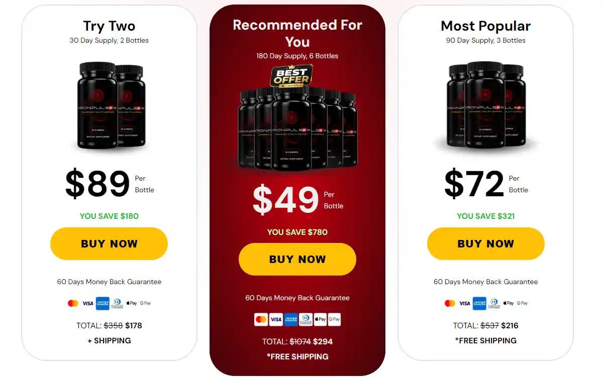 Iron Pulse Price