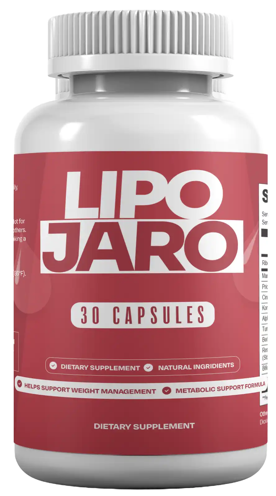 LipoJaro Reviews 2026: Real Results or Clever Marketing? 30 LipoJaro bottle