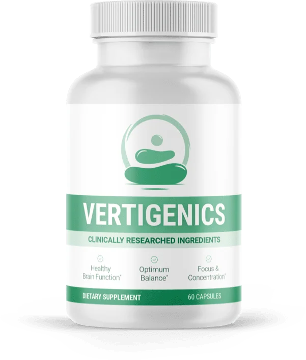 Vertigenics Reviews: Does It Stop Dizziness? Know The Truth 31 Vertigenics supplement bottle