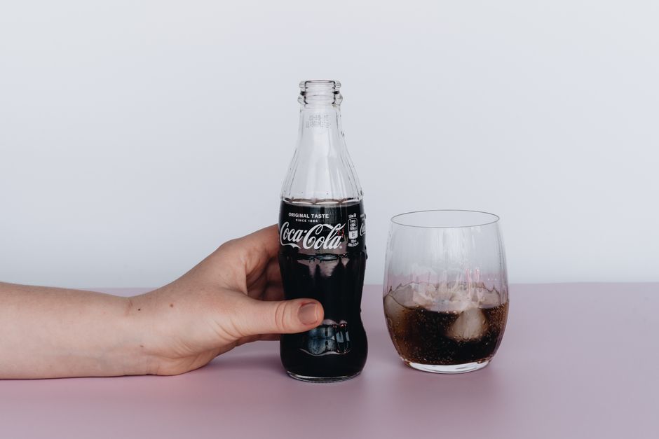 can of coke how much sugar