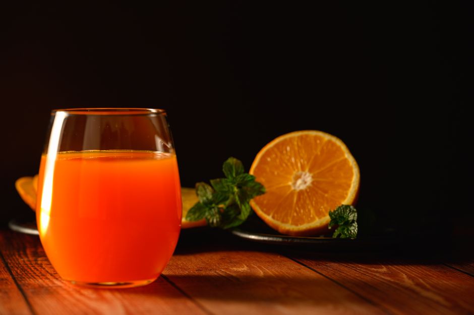 how much vitamin c in orange juice