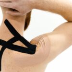 how to apply kt tape to the trapezius muscle