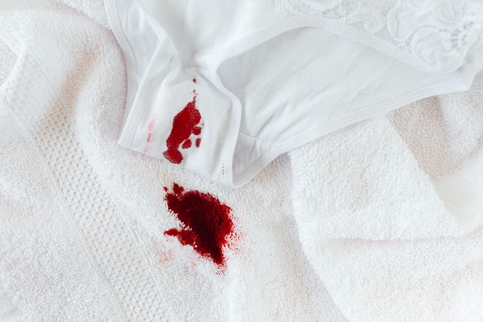 how to get dried in blood out of clothes