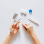 how to get used to contacts for the first time