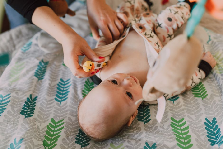 how to help newborn with cough