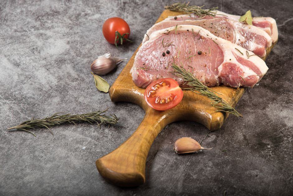 how to know when a pork chop is done