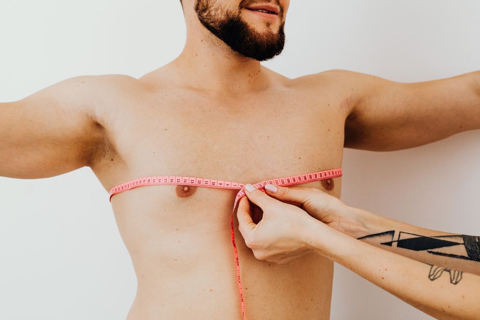 how to measure the ap diameter of the chest
