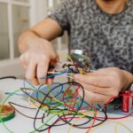 how to straighten copper wire without damaging it