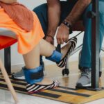 how to strap an ankle with kt tape