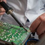 how to use a soldering iron and make clean joints