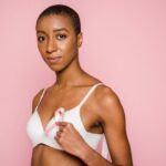 what does skin thickening on breast look like