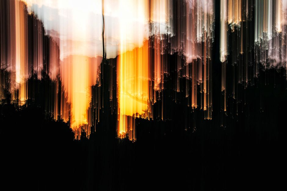 what i see is the light falling arll around us