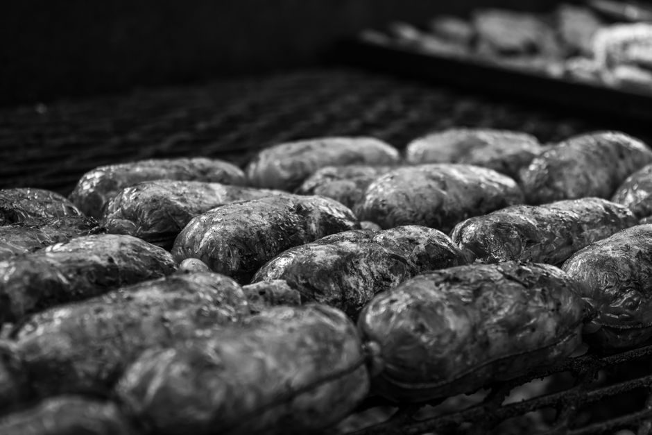 what is in a sausage