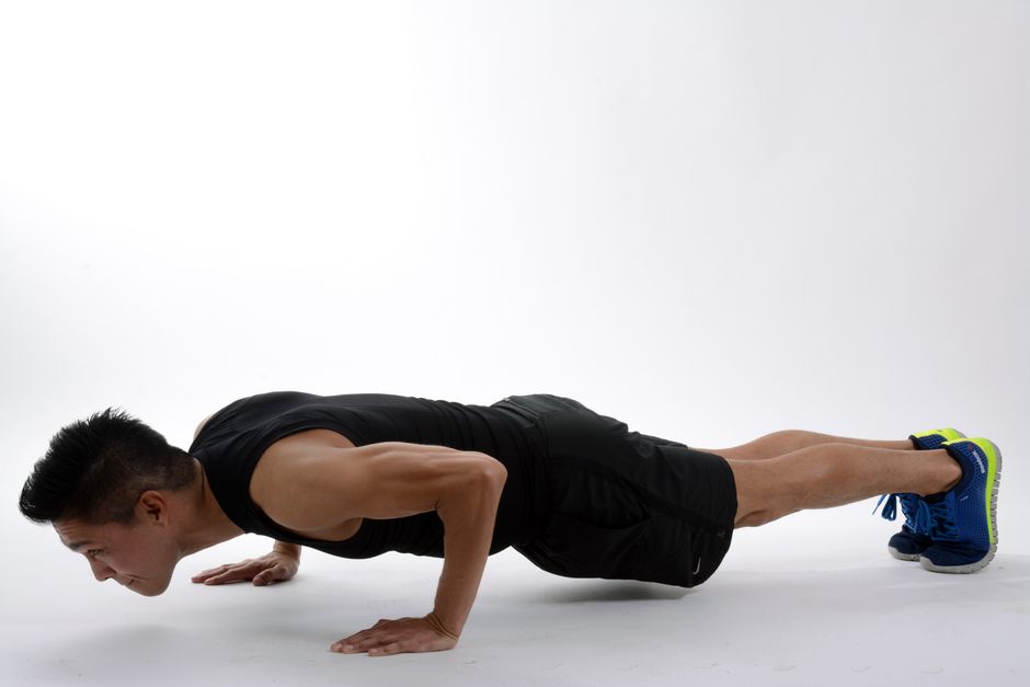 what muscles does a pushup require
