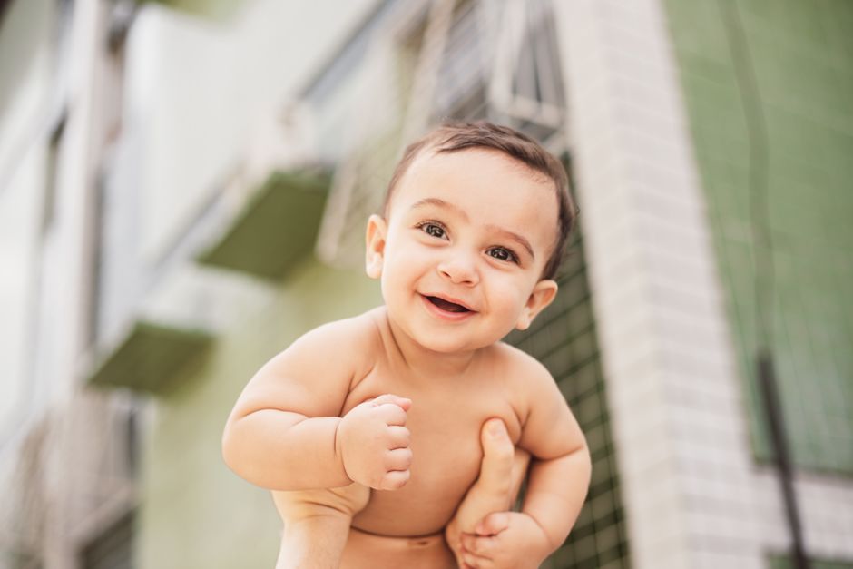 when do babies laugh