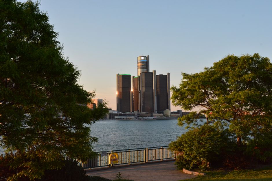 why is detroit air quality bad today