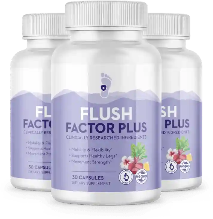 Flush Factor Plus bottles