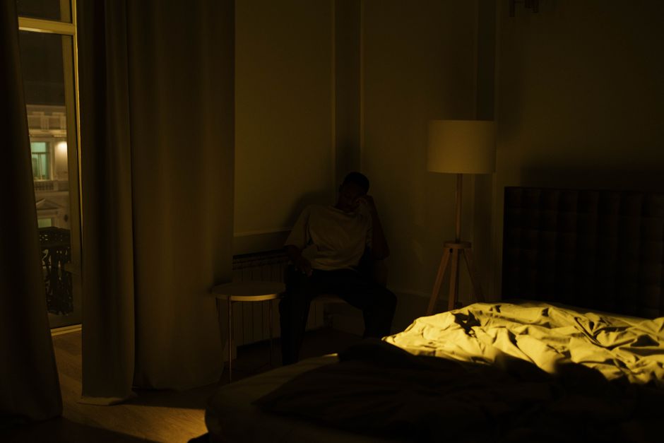 calm anxiety at night naturally