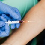 how do hospitals dispose of blood methods used