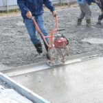 how to lay a small concrete slab without mistakes