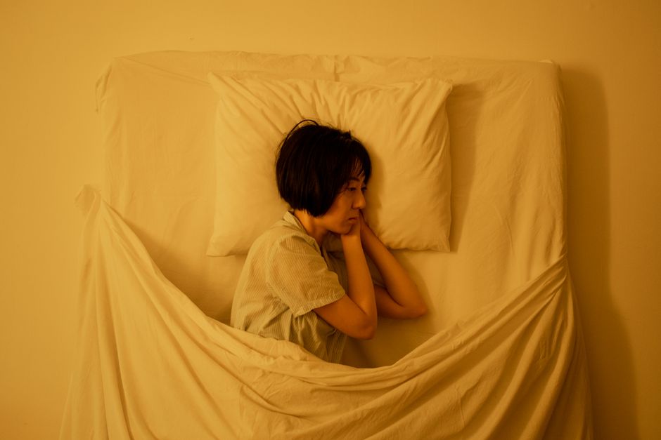 how to sleep after watching a horror movie