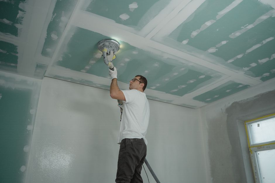 how to use a drywall lift for ceilings and walls
