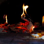 how was food made from fire to the factory