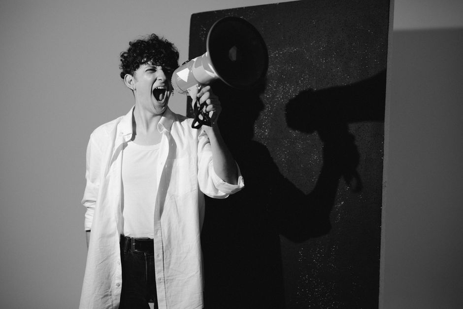 what causes a weak voice in the elderly