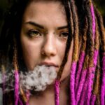 what does mold in dreads look like and smell like