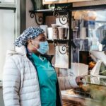 what should food workers use to protect ready to eat food