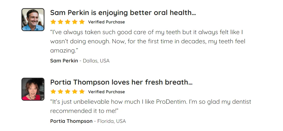 ProDentim User Reviews