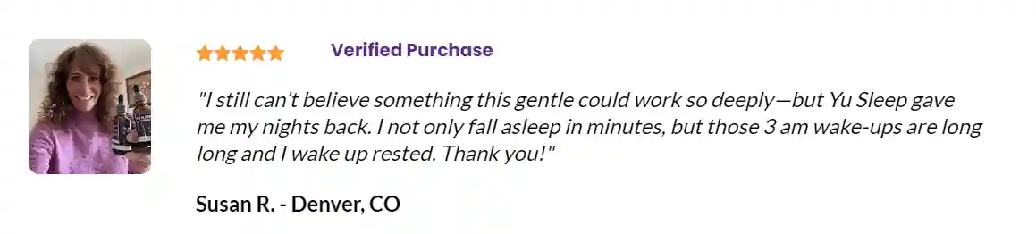 Yu Sleep Real User Review