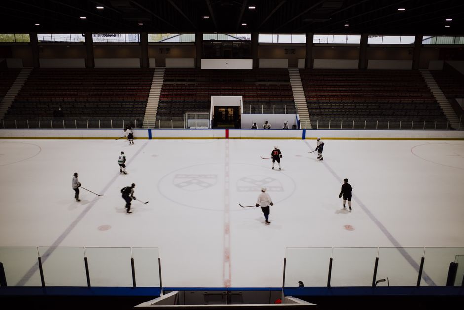 how do cameras follow hockey pucks