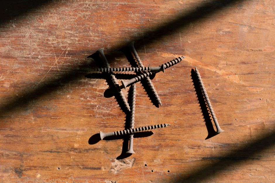 how to screw into concrete without a hammer drill