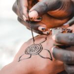 how to use henna on skin apply remove and care